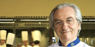 Lo chef Gualtiero Marchesi