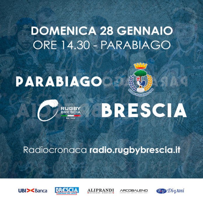 Rugby Brescia contro Parabiago