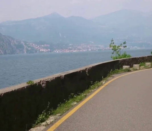 La pista ciclabile Vello-Toline sul Lago d'Iseo