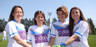 Brescia Calcio femminile sponsorizzata da C Date