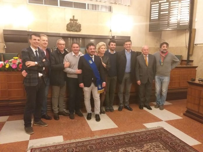 La squadra di governo del nuovo presidente della Provincia di Brescia Samuele Alghisi