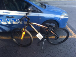 bici recuperata dalla Polizia