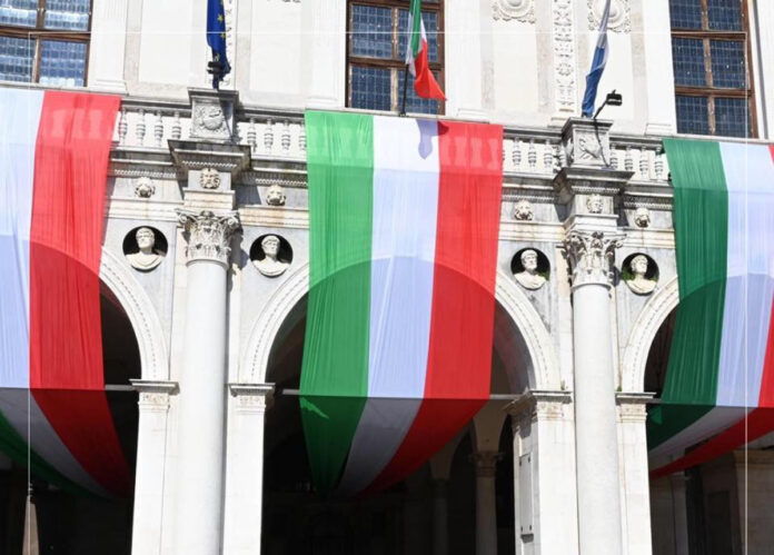 Festa della Liberazione - Palazzo Loggia - foto comune di Brescia